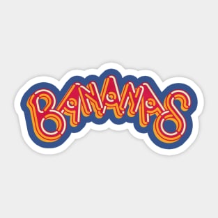 Bananas Magazine Sticker